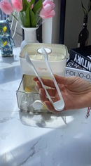 Dispenser de Gelo 48 Cubos com Gaveta Botão Solta Gelo e Pegador