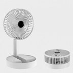Ventilador Portátil Silencioso Inteligente Com Controle Remoto